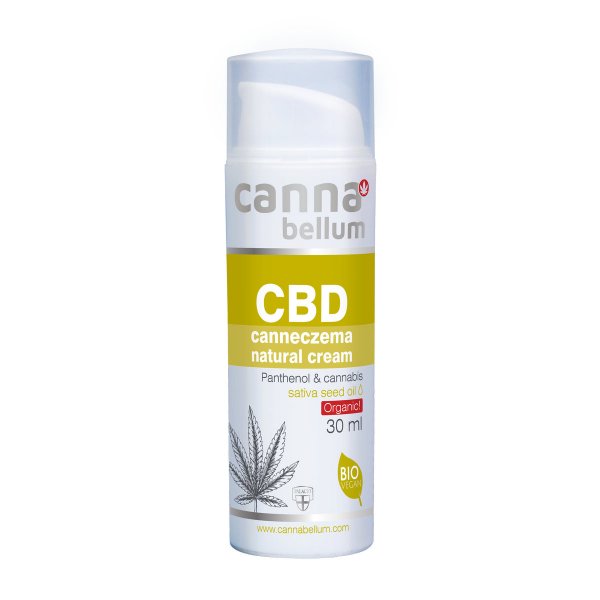 Cannabellum CBD canneczema natural cream 30ml P1248 ENG WEB